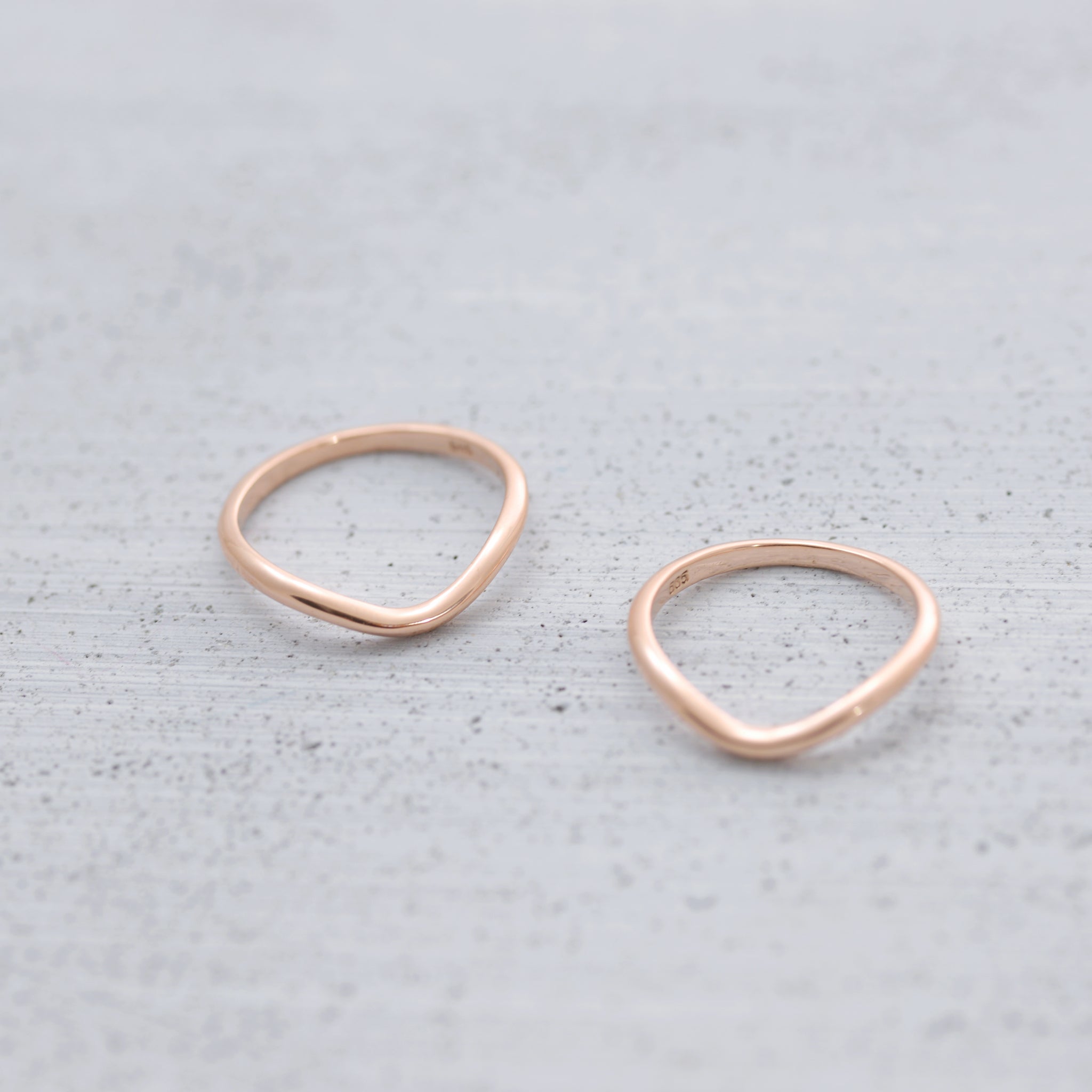 Soft curved dome ring - 14K/ 18K Gold