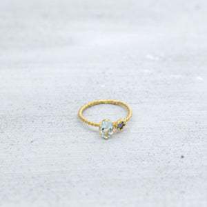 Match made in heaven Ring (twirling band) - 14K/ 18K Gold